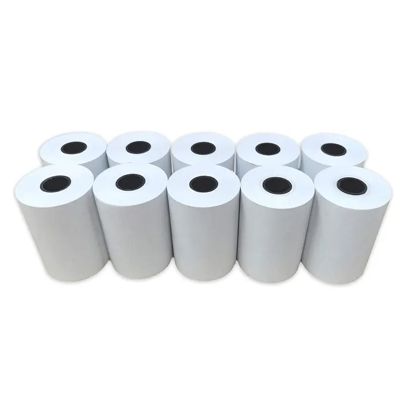 20 Rollos De Papel Térmico 57mm X 40mm (Contómetros)