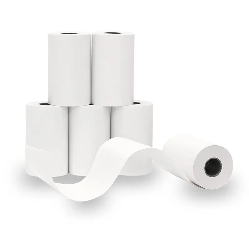 20 Rollos De Papel Térmico 57mm X 40mm (Contómetros)