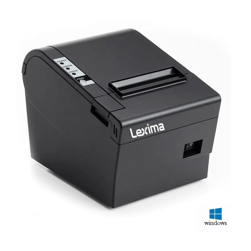 Impresora Ticketera térmica de 80mm interfaz USB+ LAN (Ethernet)