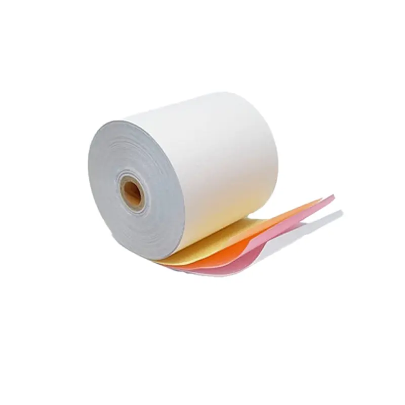 50 Rollos Contometros Autocopiativos de 1 Original + 2 copias