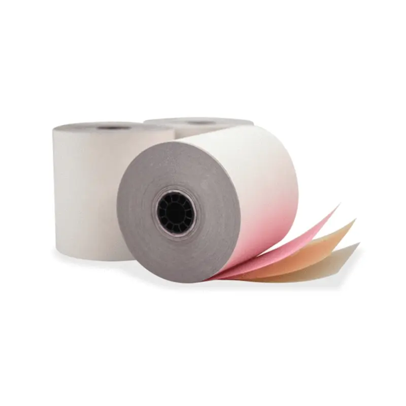 50 Rollos Contometros Autocopiativos de 1 Original + 2 copias