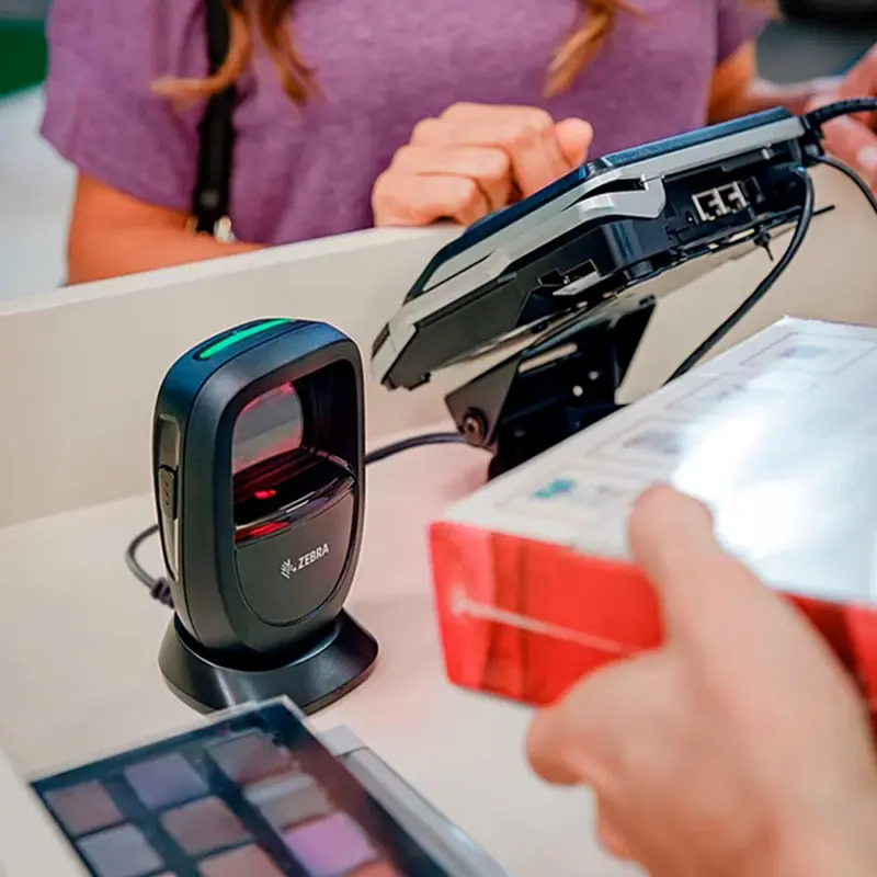 Lector de código de barra omnidireccional 1D/2D /QR/ USB  -ZEBRA 