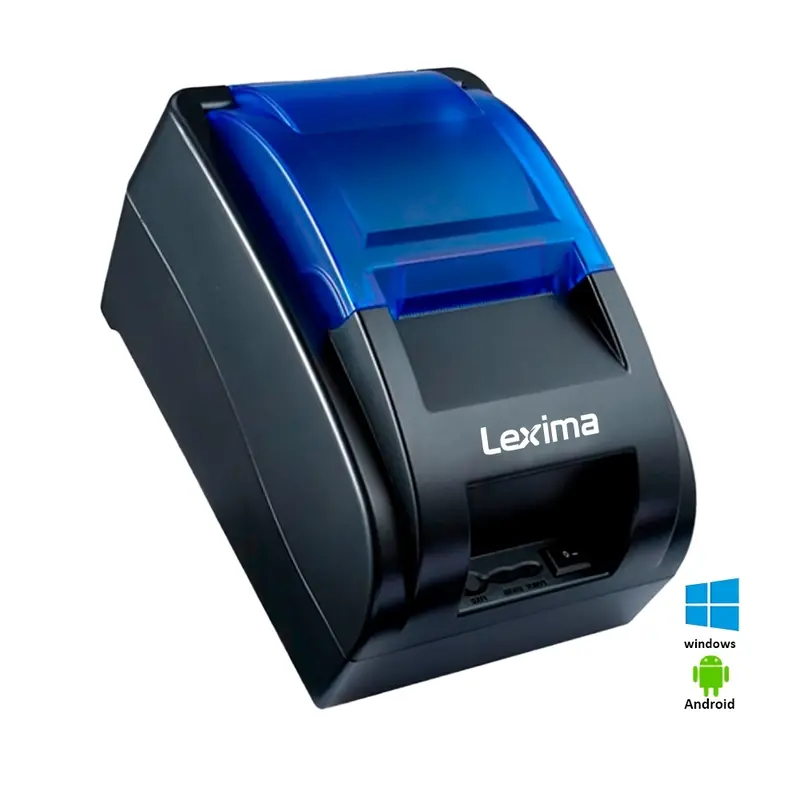 Impresora ticketera térmica de 57mm con Interfaz USB+Bluetooth